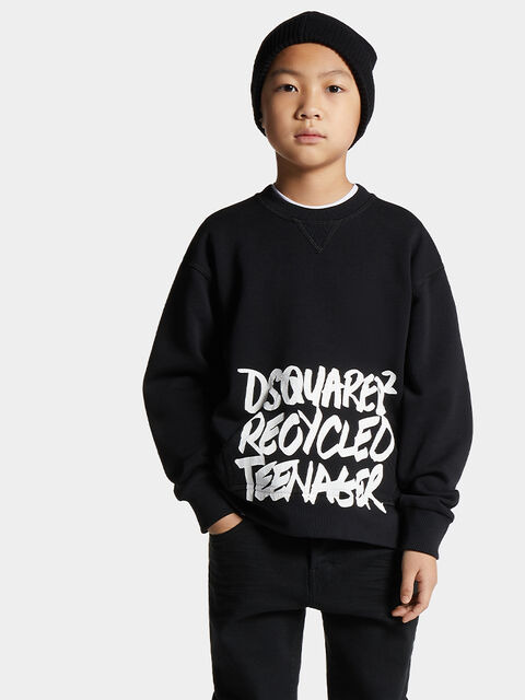 Picture of a boy that is wearing dsquared2