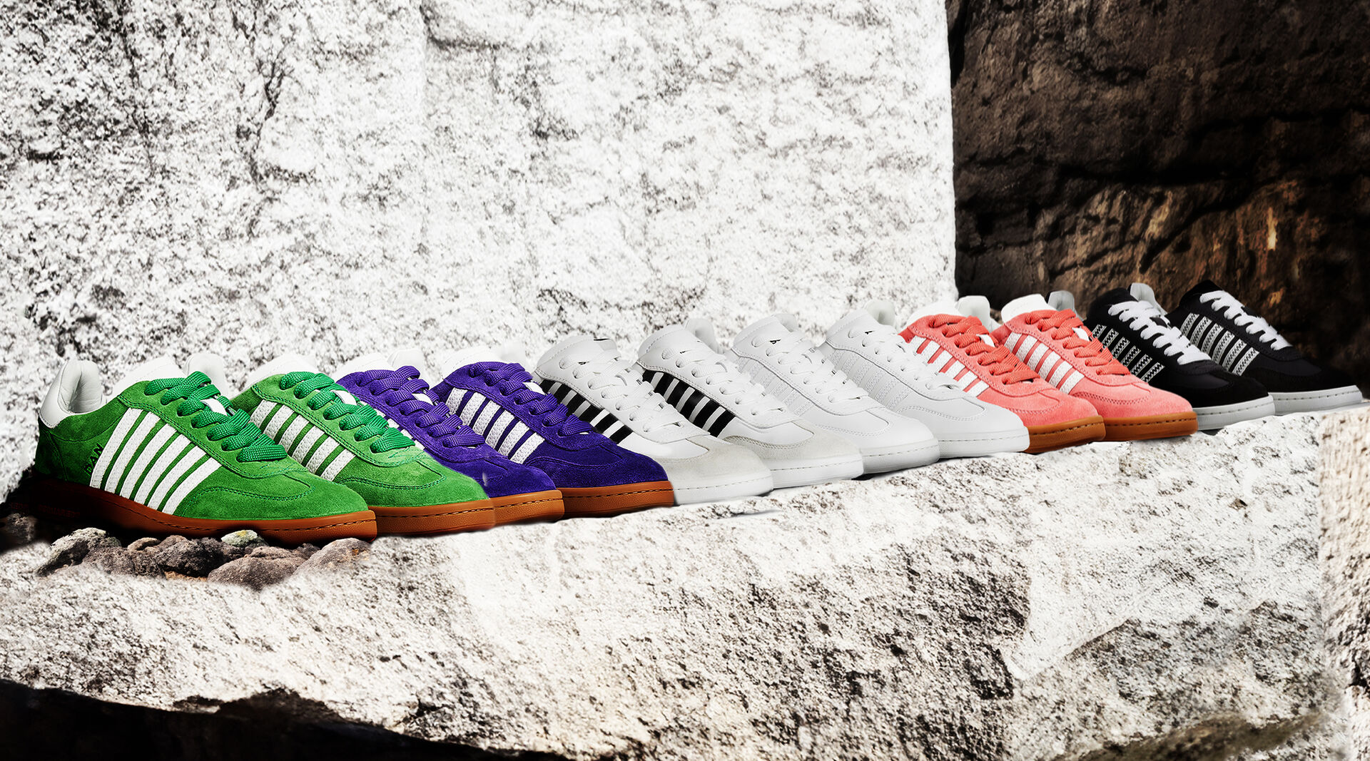 An image of all shoes boxer in different colorways