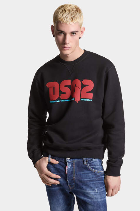 DSQ2 Brushed Fleece Cool Fit Sweatshirt número de imagen 3