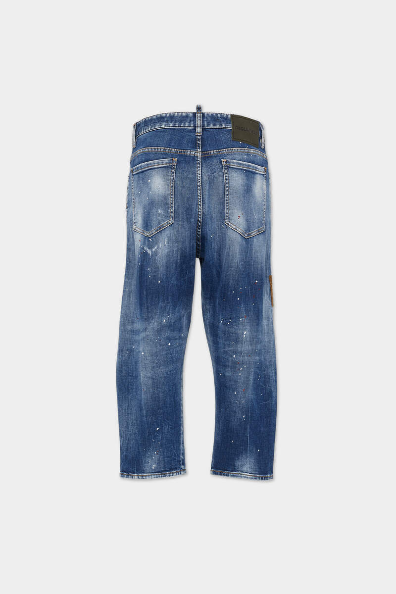 Medium Corduroy Patches Wash Kawaii Jeans Bildnummer 2