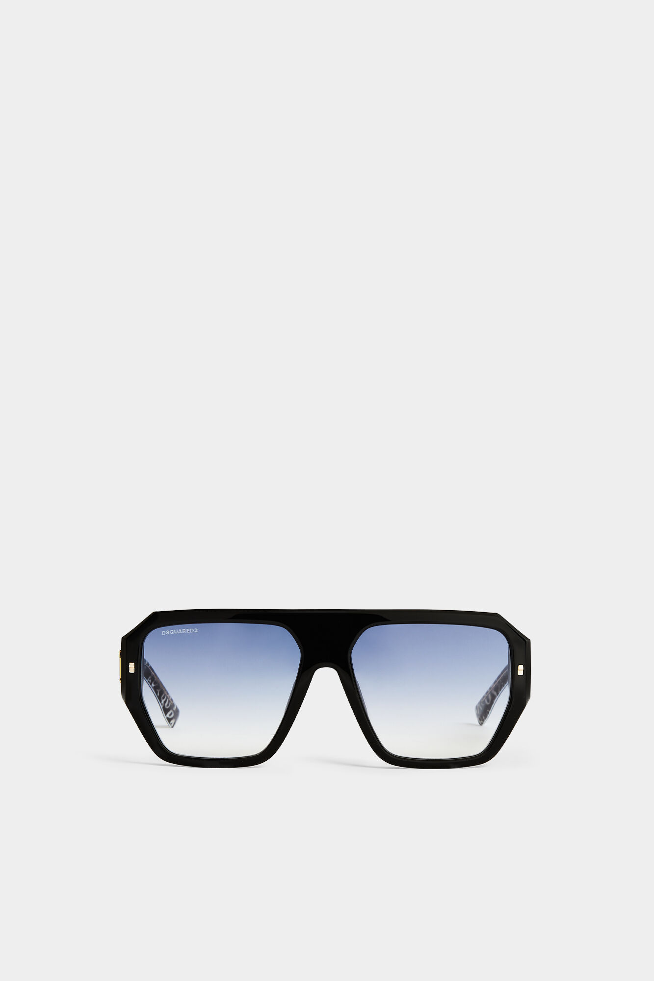 Hype Black White Pattern Sunglasses