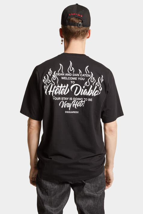 Hotel Diablo Loose Fit T-Shirt Bildnummer 2