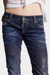 Dark Snow Wash Sharpei Bootcut Jeans image number 6