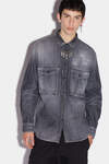 Grey Wash Dan Denim Shirt image number 3