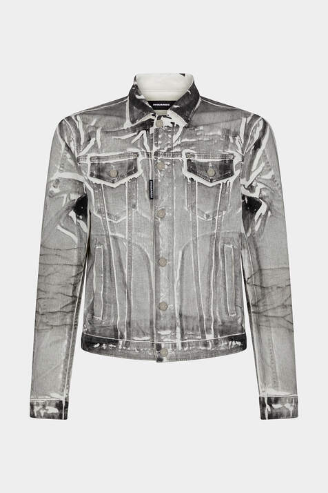 Icon White Coal Wash Dan Jeans Jacket