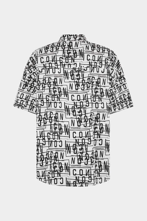 Icon Stamps Oversize Short Sleeves Shirt image number 2