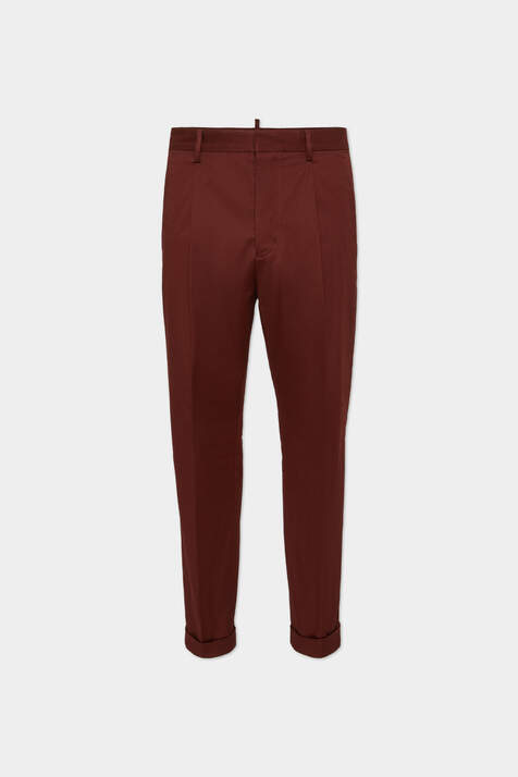 Cotton Drill One Pleat Trousers