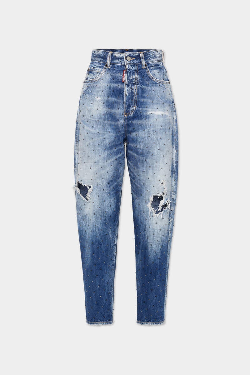 Medium Everything Wash - Studs 80's Jeans image number 1