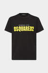 Dsquared2 Horror Yellow Logo Cool Fit T-Shirt immagine numero 1