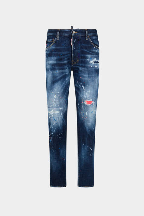 Dark Neon Splash Wash Cool Guy Jeans