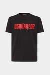 Dsquared2 Horror Red Logo Cool Fit T-Shirt image number 1