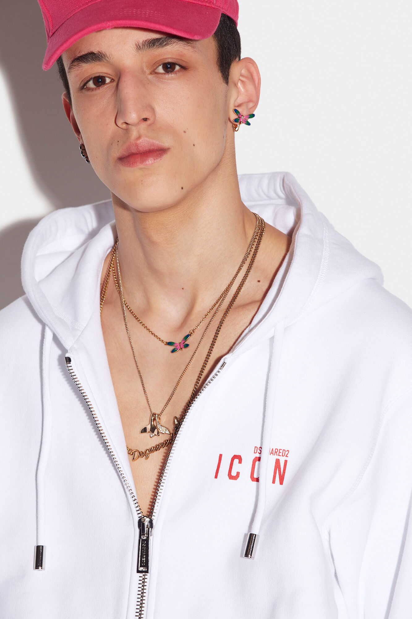 Mini Icon Zipped Hoodie