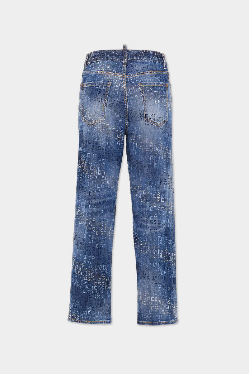 Allover Dsquared2 Crystal Wash Boston Jeans numéro photo 2