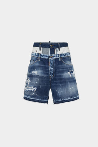 Inside-Out Twinpack Denim Boxer Short 