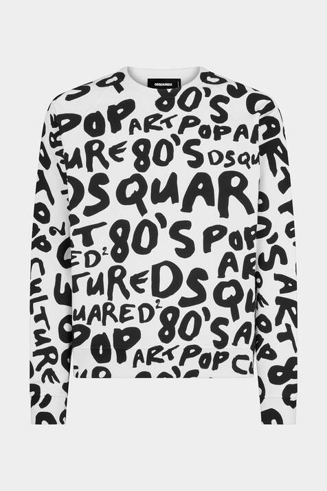 D2 Pop 80's Cool Fit Crewneck Sweatshirt