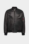 Leather Bomber image number 1