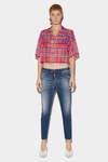 Medium Clean Wash Cool Girl Cropped Jeans immagine numero 1