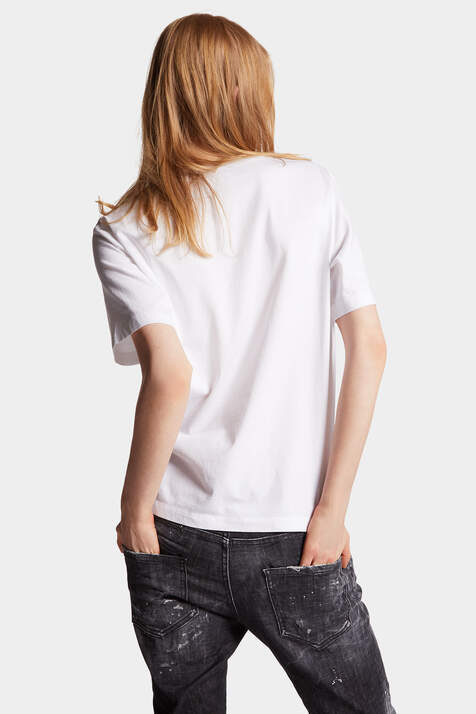 Dsquared2 Cotton Jersey Easy Fit T-Shirt image number 2