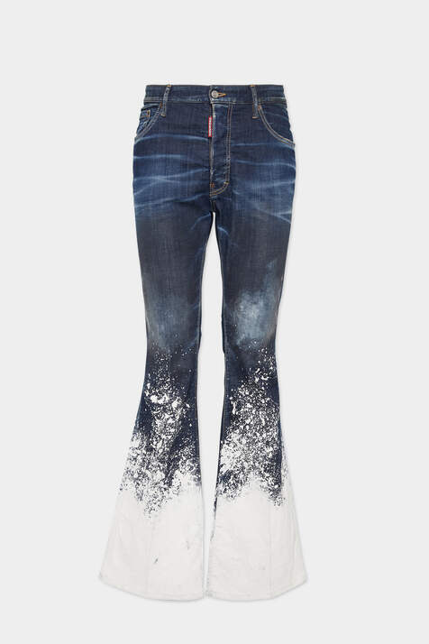 Dark Snow Wash Bob Jeans