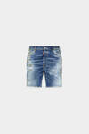 Medium Muffa Wash Marine Short Jeans immagine numero 1