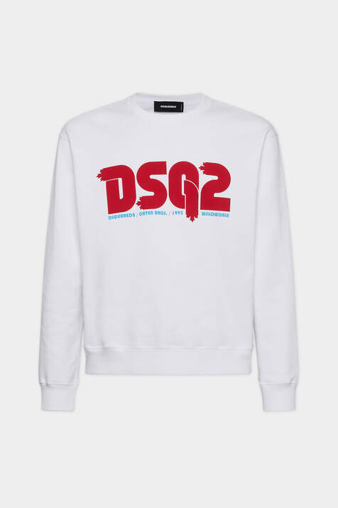 DSQ2 Brushed Fleece Cool Fit Sweatshirt Bildnummer 3