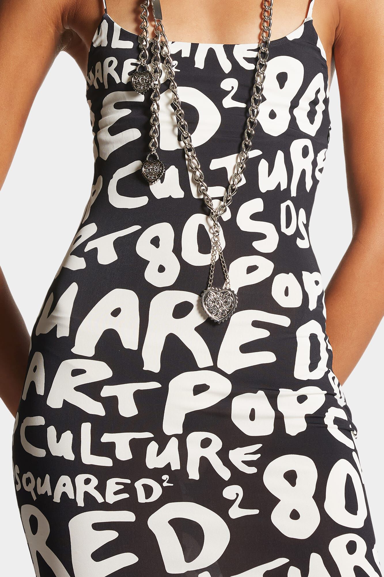 D2 Pop 80's Strap Dress