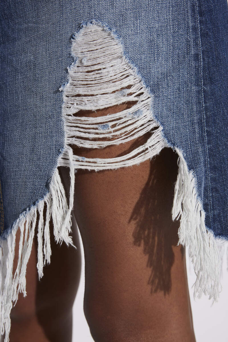Fringed Midi Skirt image number 5