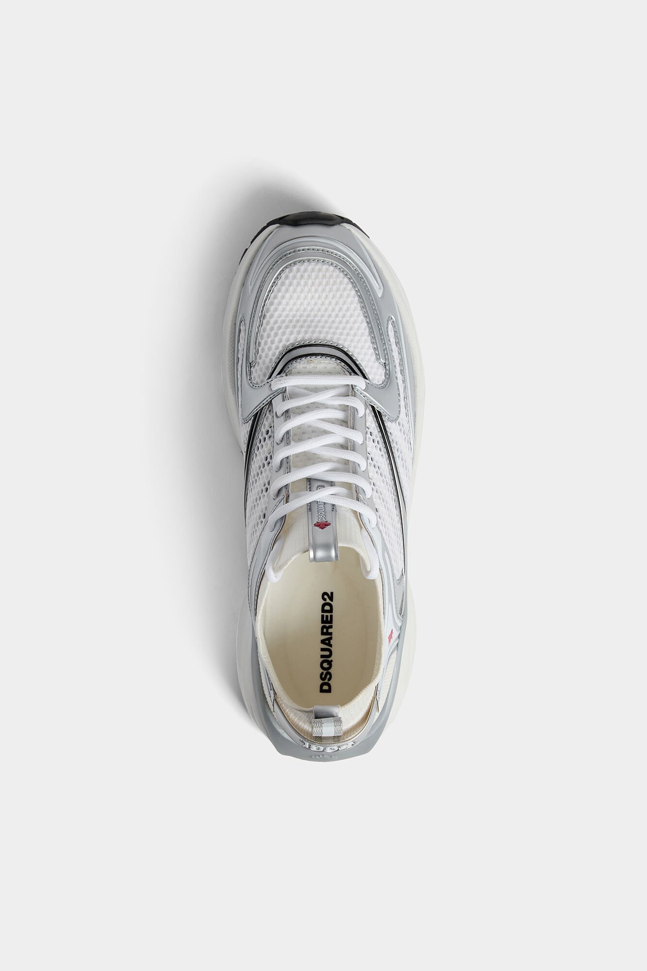 Dsquared2 Dash panelled sneakers - White
