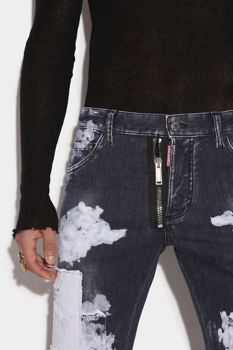 Cloudy Black Wash Cool Guy Jeans image number 3