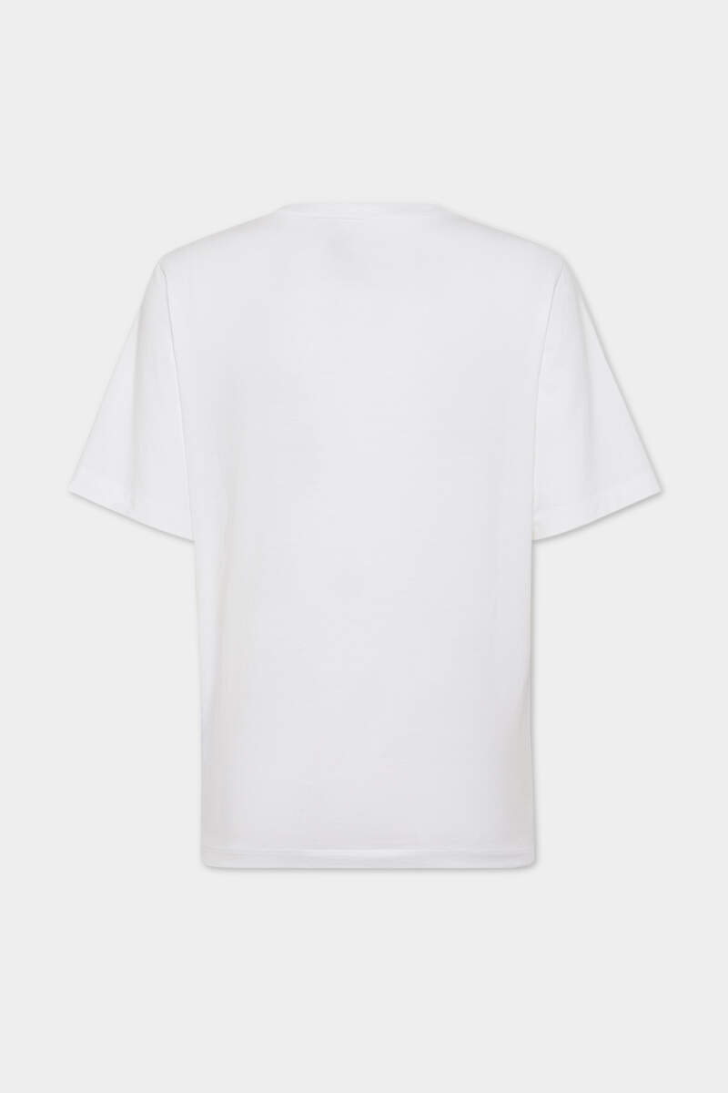 Dsquared2 Cotton Jersey Easy Fit T-Shirt immagine numero 2