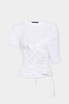 Cotton Jersey Knotted Top image number 1