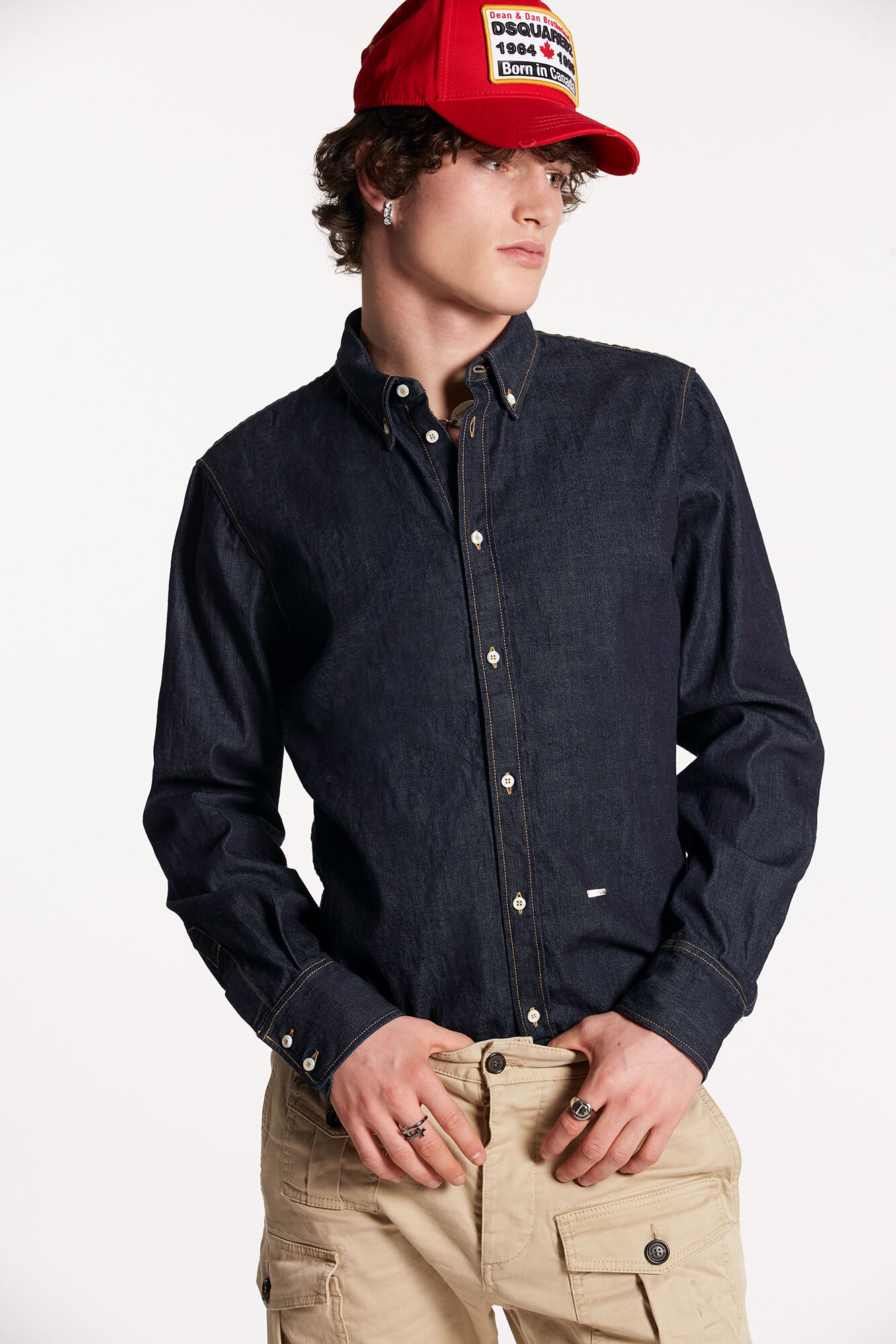 Dark Wash Dean B.D. Shirt