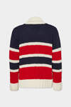 Knit Striped Cardigan image number 2