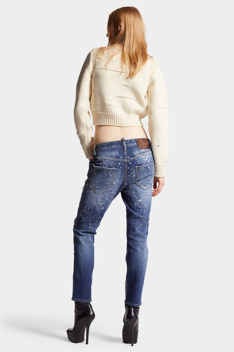 Medium Wood Worm Wash Cool Girl Jeans image number 2