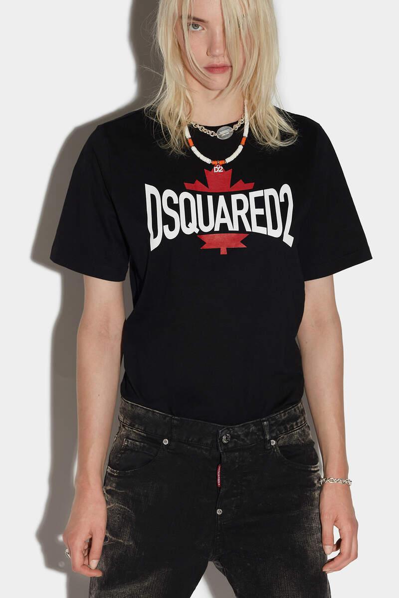 acceptere hjemmehørende Print Dsquared2 Leaf Easy T-shirt