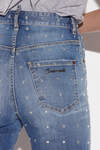 Twiggy Medium Wash High Waist Cropped Jeans image number 5