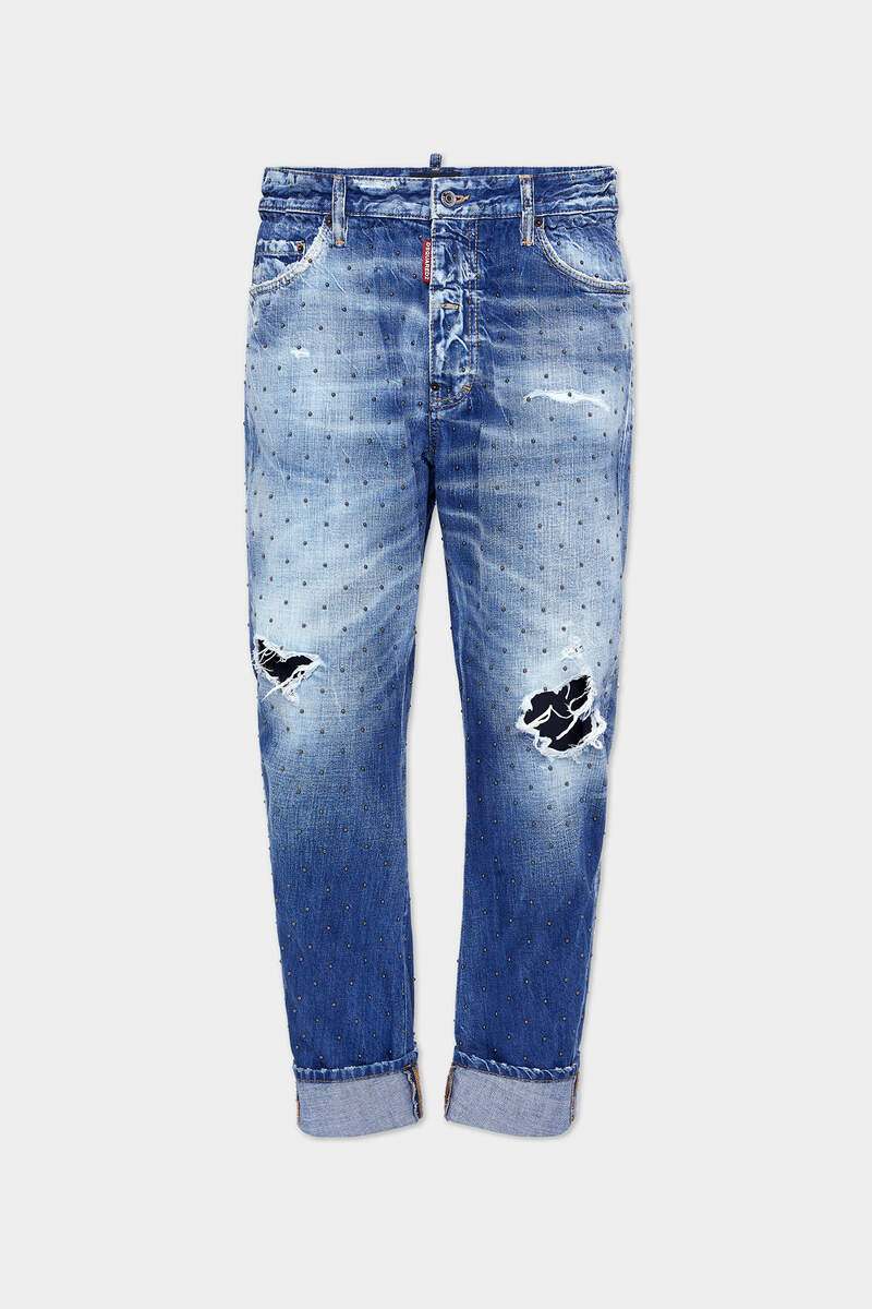 Medium Everything Wash - Studs Big Brother Jeans image number 1
