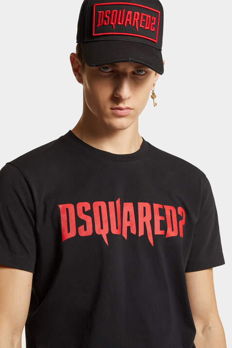 Dsquared2 Horror Red Logo Cool Fit T-Shirt图片编号5