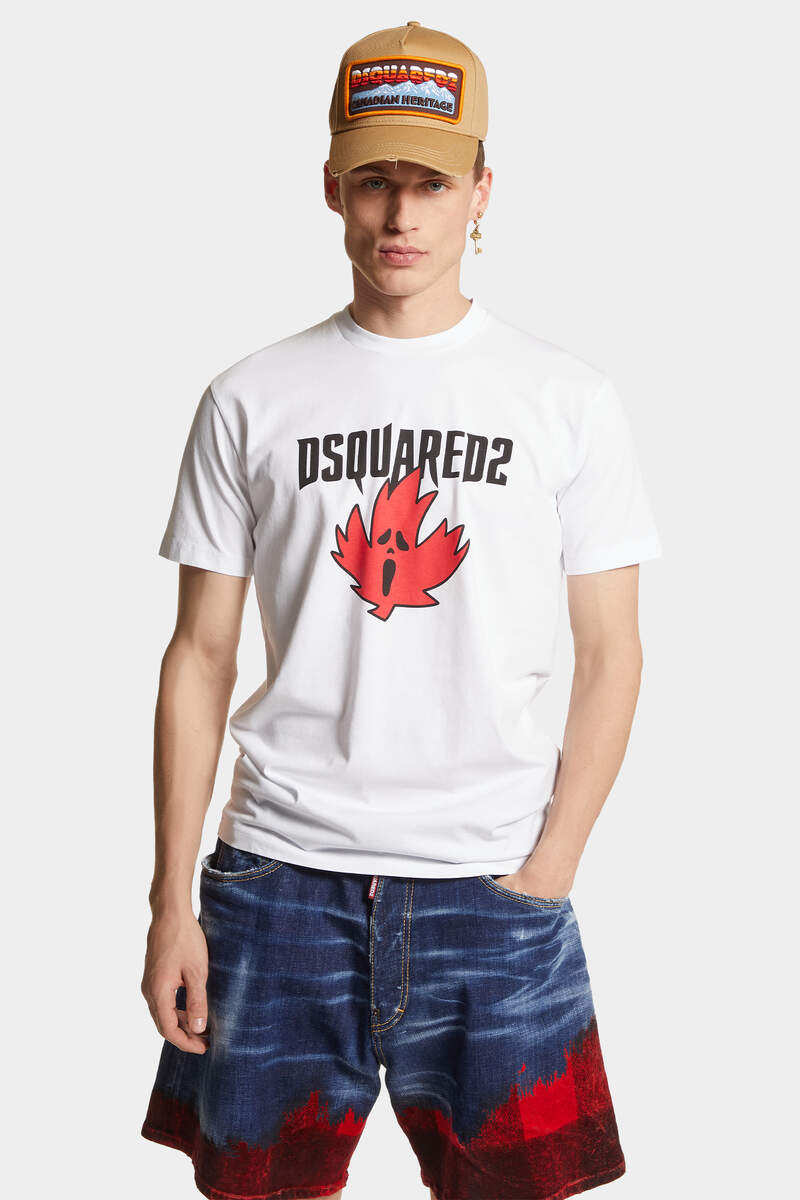 Ghost Maple Leaf Cool Fit T-Shirt image number 3