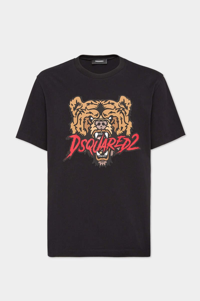 Bear Black Cool Fit T-Shirt immagine numero 1