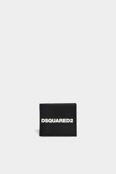 Dsquared2 Black & Blue Monogram Bifold Wallet Dsquared2