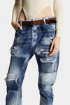 Ripped Wash Combat Jeans图片编号5