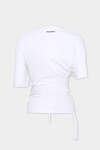 Cotton Jersey Knotted Top image number 2
