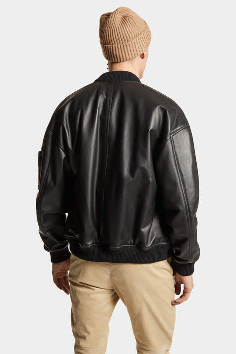 Leather Bomber image number 2
