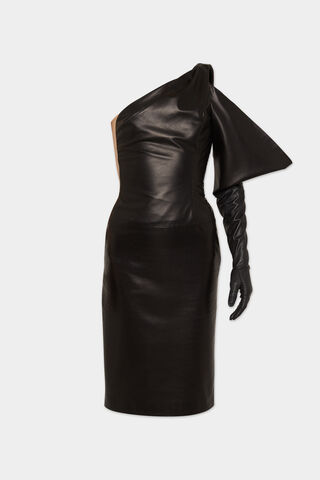 Lamb Leather Glove Dress