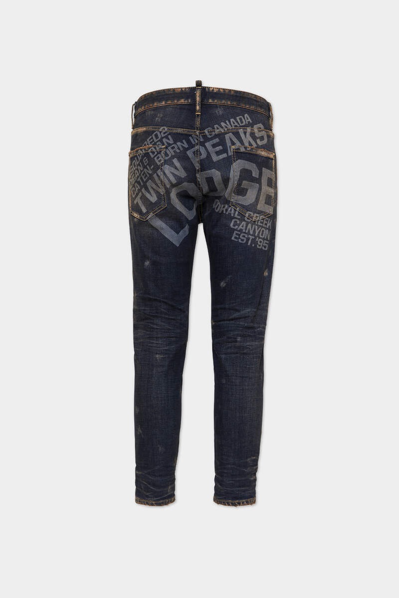 Dark Sedona Wash Relax Long Crotch Jeans image number 2