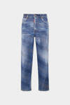 Allover Dsquared2 Crystal Wash Boston Jeans immagine numero 1