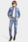 Allover Dsquared2 Crystal Wash Boston Jeans numéro photo 3
