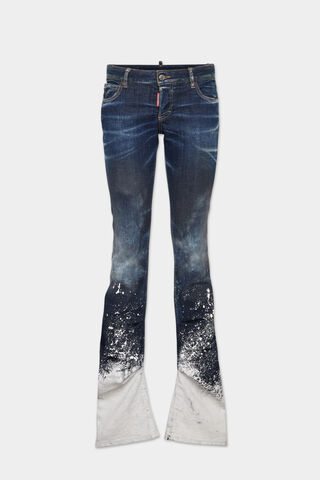 Dark Snow Wash Sharpei Bootcut Jeans