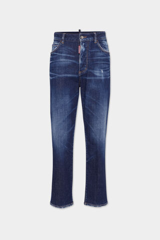 Dark Basic Wash Boston Jeans